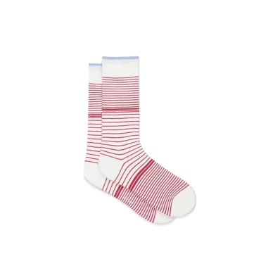 Paul Smith Gradation Border Socks "White"