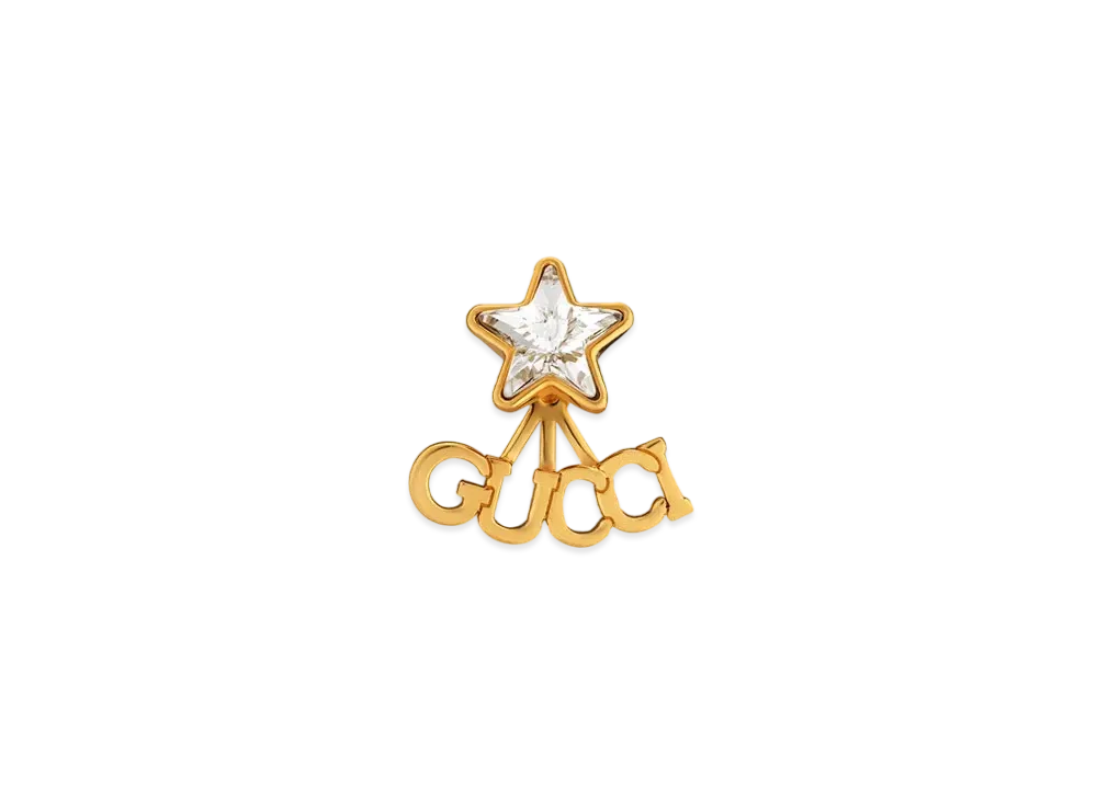 GUCCI Single Earring With Gucci Script