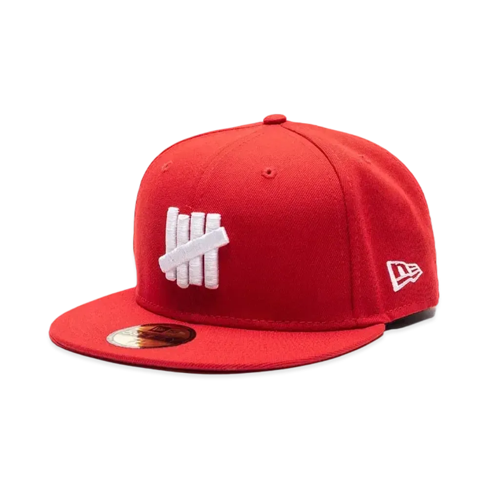 UNDEFEATED X NE ICON FITTED - 90211 "Red"