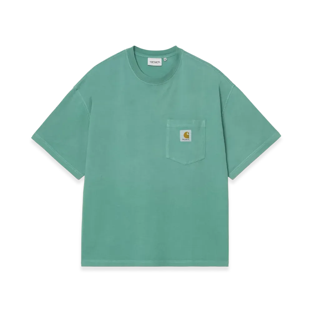 Carhartt WIP S/S Hudson Pocket T-Shirt "Saguaro(Chalk Wash)"