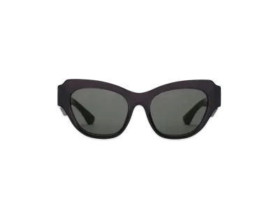 Burberry Rose Square Sunglasses "Transparent Black"