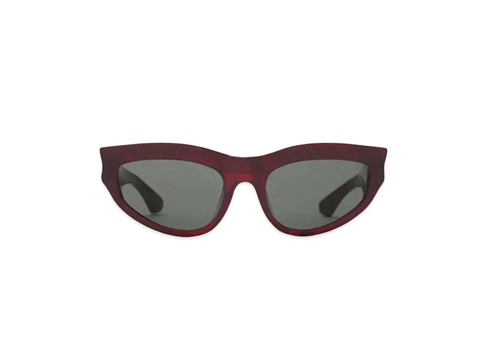 Burberry Classic Oval Sunglasses "Red Check"