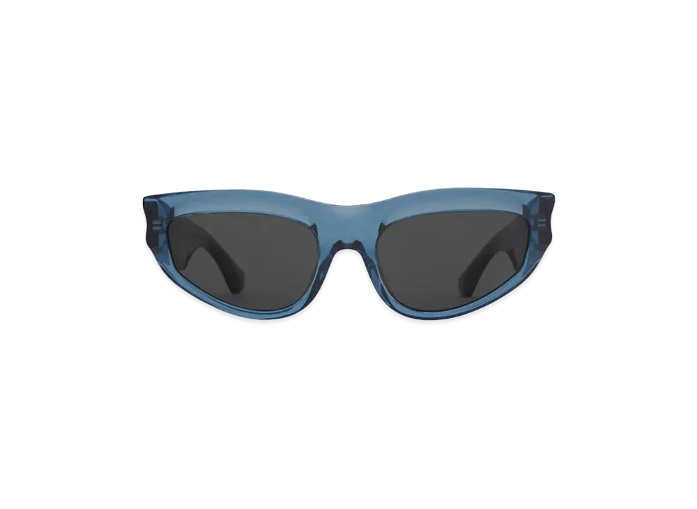 Burberry Classic Oval Sunglasses "Light Blue"