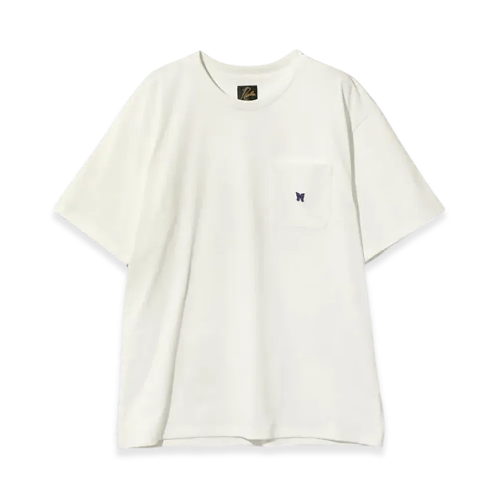 NEEDLES S/S Crew Neck Tee - Poly Jersey "White"