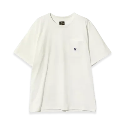 NEEDLES S/S Crew Neck Tee - Poly Jersey "White"