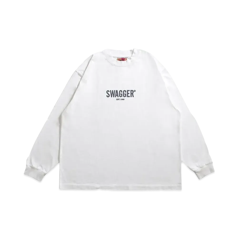 SWAGGER 3D LOGO LT-SHIRT "WHITE"