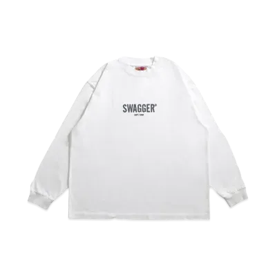 SWAGGER 3D LOGO LT-SHIRT "WHITE"