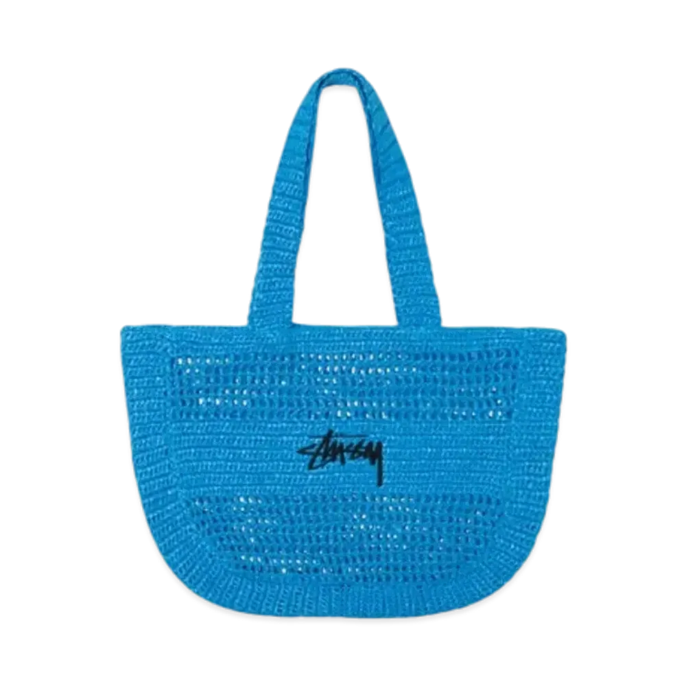Stussy Woven Tote Bag "Blue"