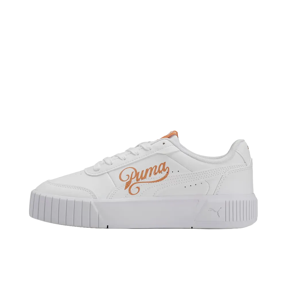 Puma Women's Carina Mia "PUMA White/Cinnabar"