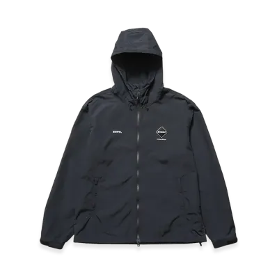 F.C.Real Bristol Supplex Nylon Hooded Blouson "Black"