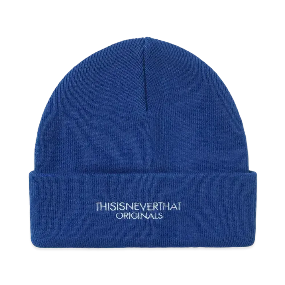thisisneverthat FR-Logo Beanie "Blue"