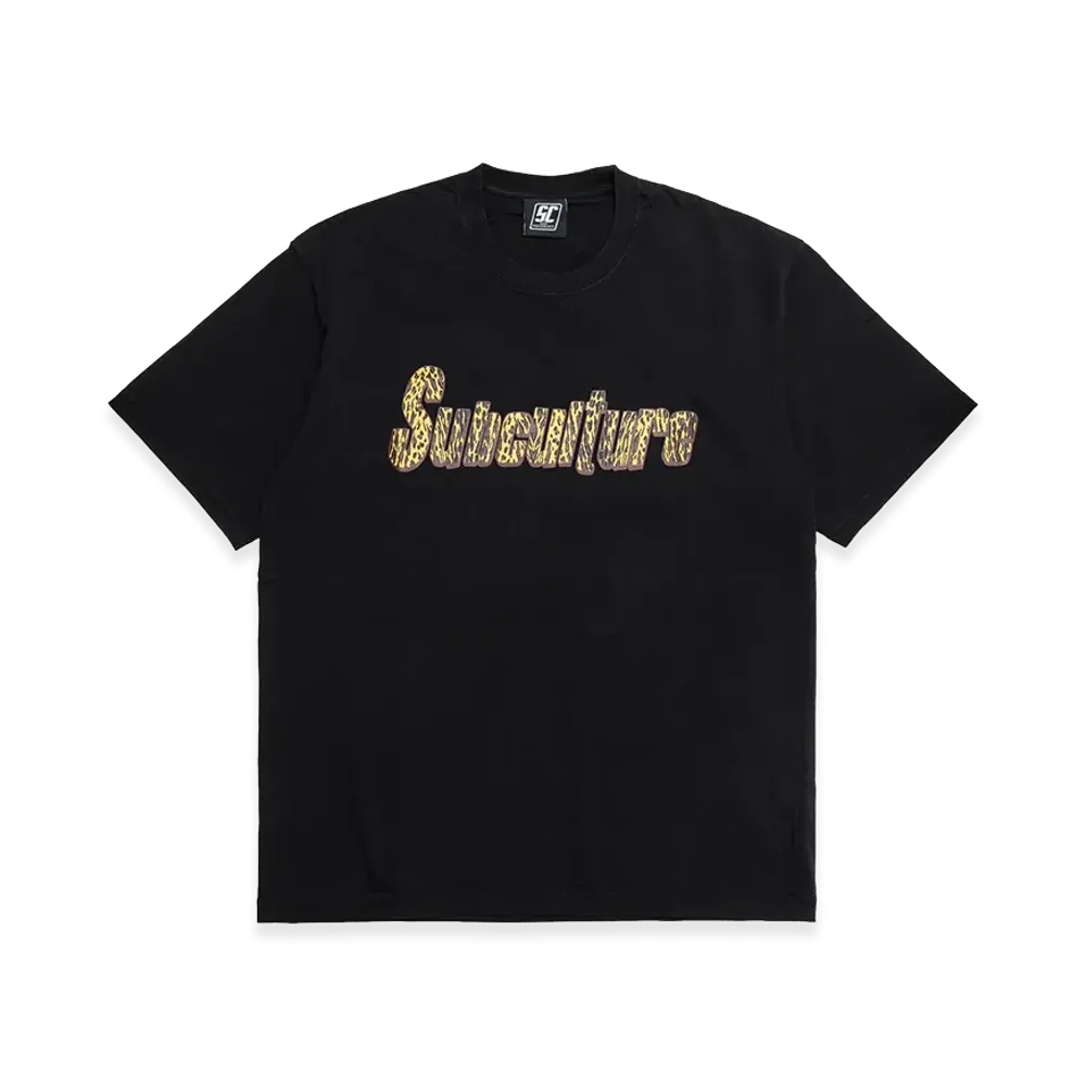 SubCulture Type-Cbody Leopard T-Shirt "Black"
