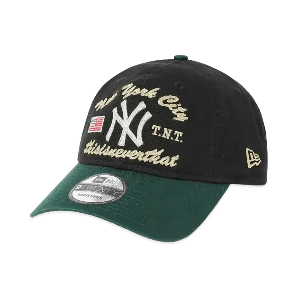 NEW ERA x thisisneverthat x MLB Classic 9Twenty Adjustable Cap #1 "Black"