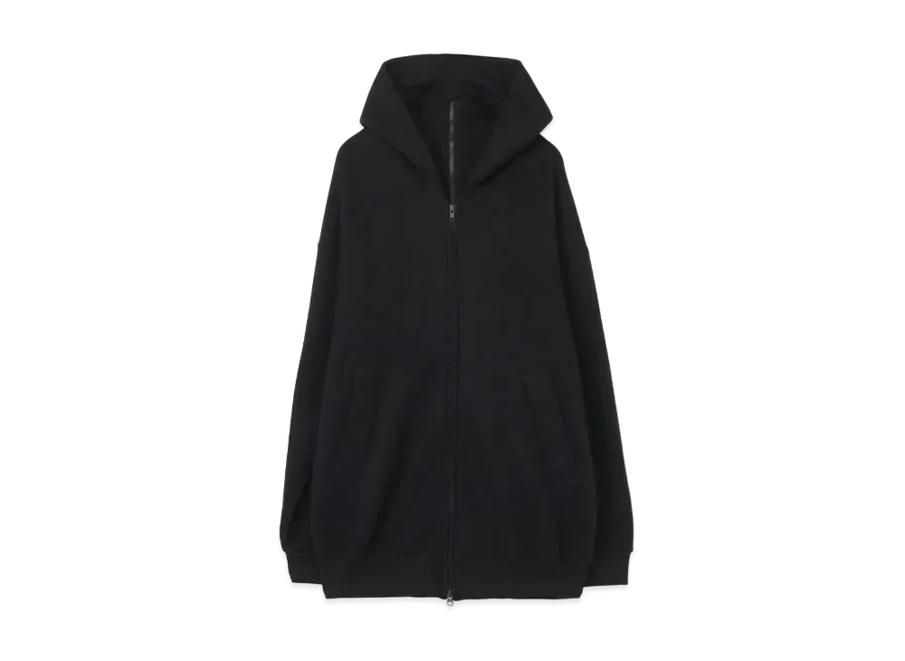Yohji Yamamoto Y's C/LYOCELL FLEECE BACK FASTENER PARKA "Black"