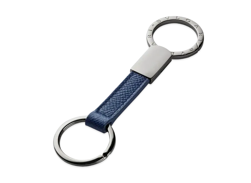 BVLGARI BVLGARI MAN Keyring "Blue"