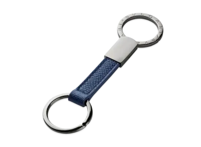 BVLGARI BVLGARI MAN Keyring "Blue"