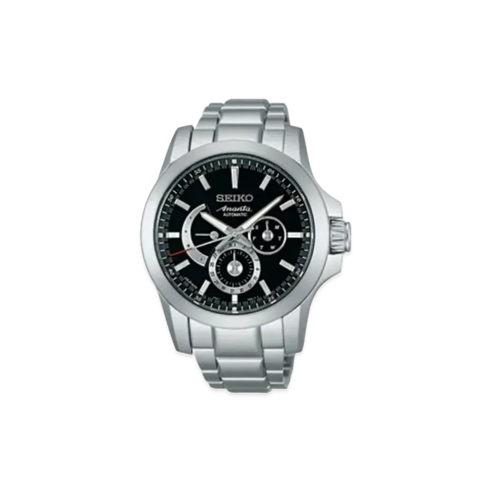 SEIKO Brightz Ananta Mechanical Multi Hands "Black" SAEC011