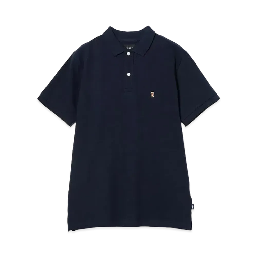 BEAMS One Point Stretch Polo Shirt 24SS "Gray"
