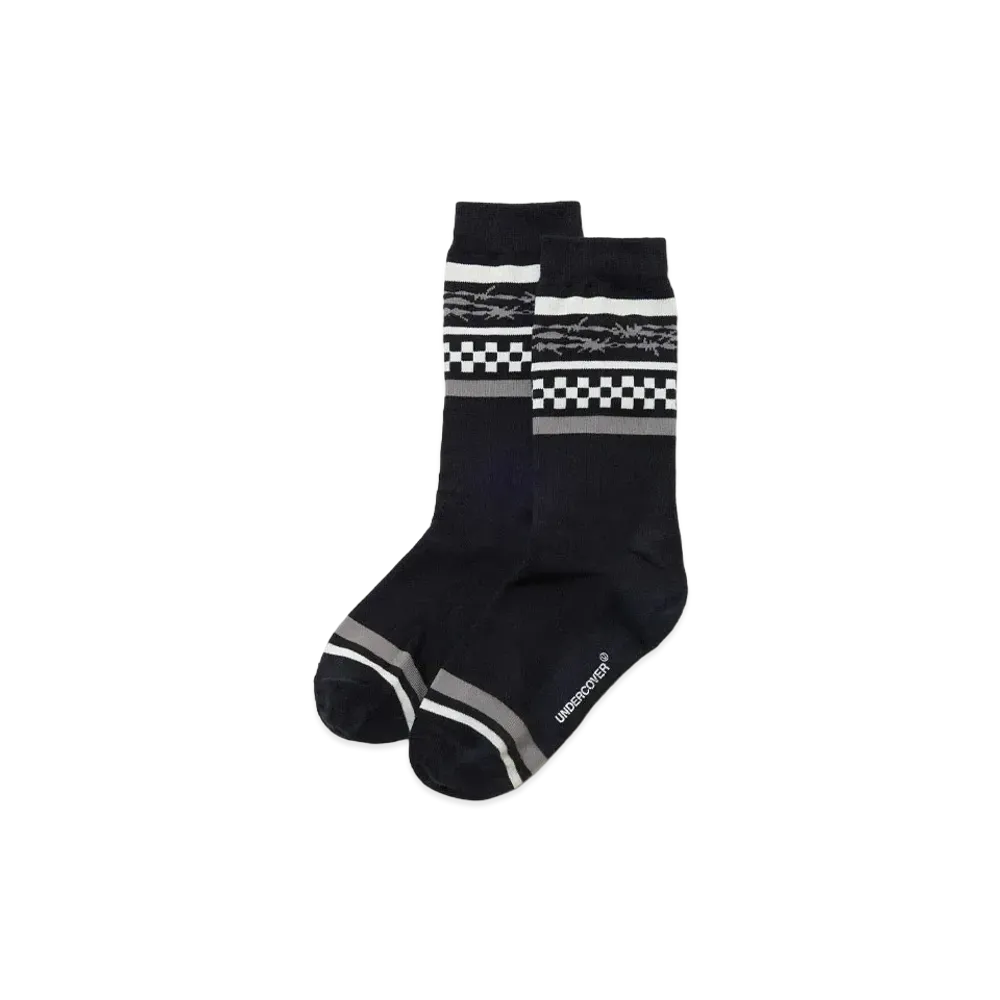 UNDERCOVER Nylon Acrylic Cotton Socks "Black"