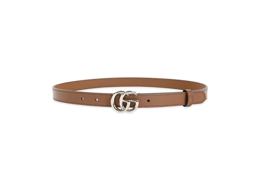 GUCCI Women's 'GG Marmont' Belt "Brown"