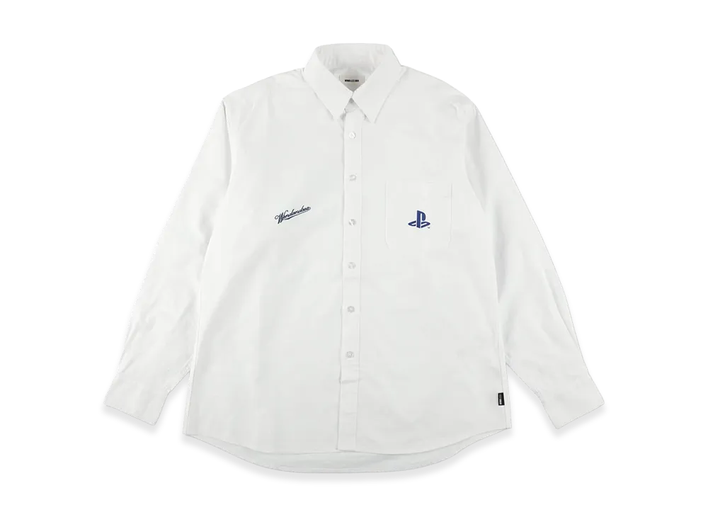WIND AND SEA x PLAYSTATION OX Shirt "White"
