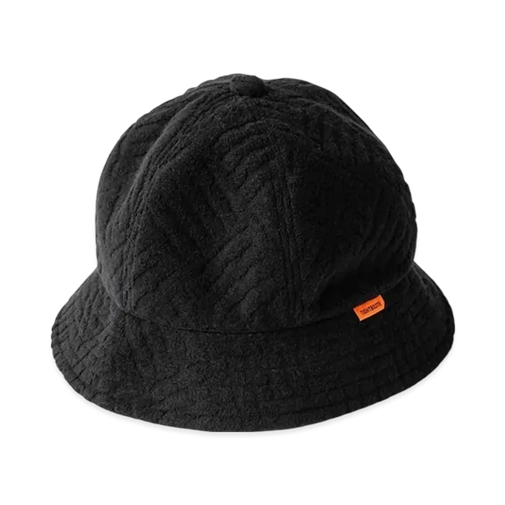 TIGHTBOOTH Checker Plate Pile Hat "Black"