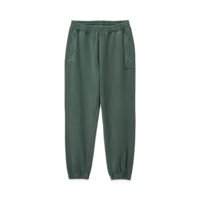 Carhartt WIP Duster Sweat Pants "Discovery Green Garment Dyed"