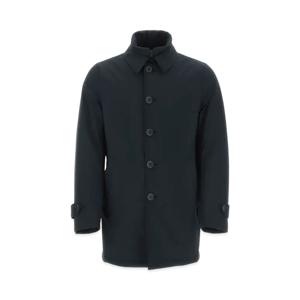 Herno Washgton Rain Coat "Blue Navy"