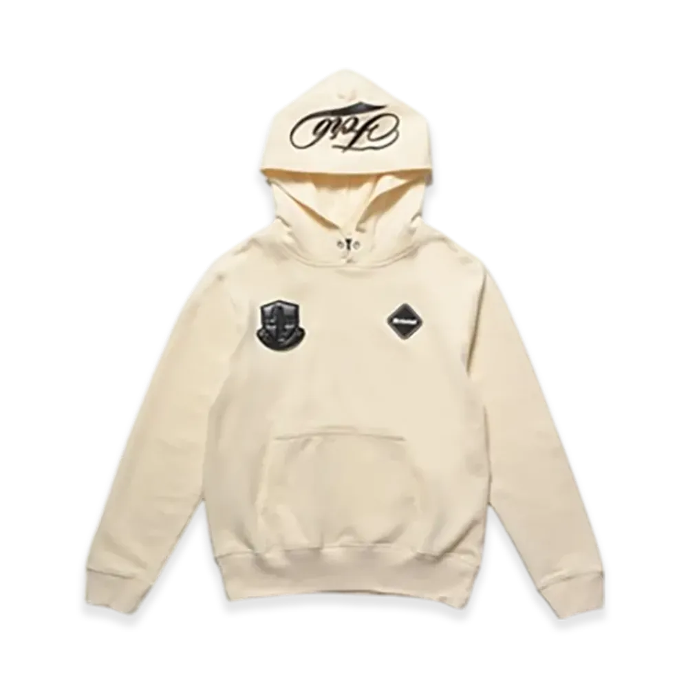 F.C.Real Bristol For Kids Letterd Sweat Hoodie "Off White"
