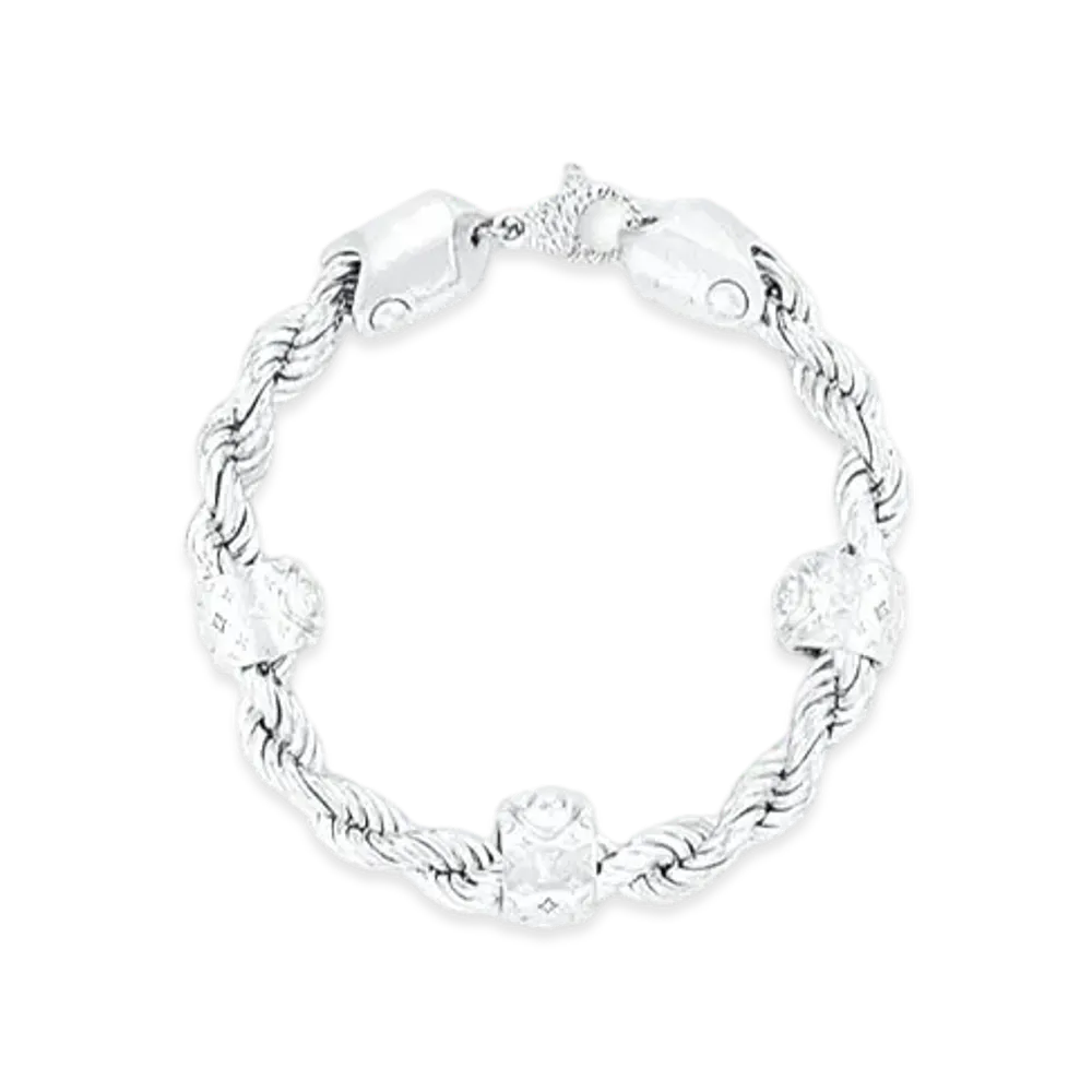Louis Vuitton LV Rope Bracelet "Noir"