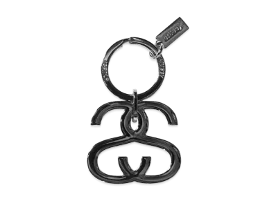 Stussy SS Link Keychain "Silver"
