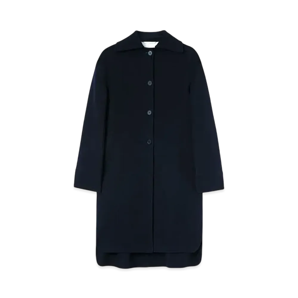 Jil Sander Women's Cashmere Coat "Navy"