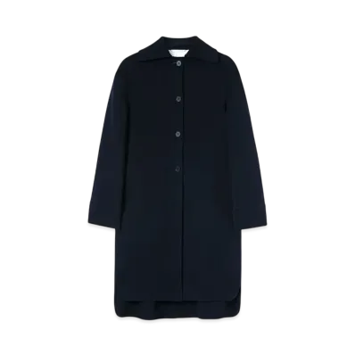 Jil Sander Women's Cashmere Coat "Navy"