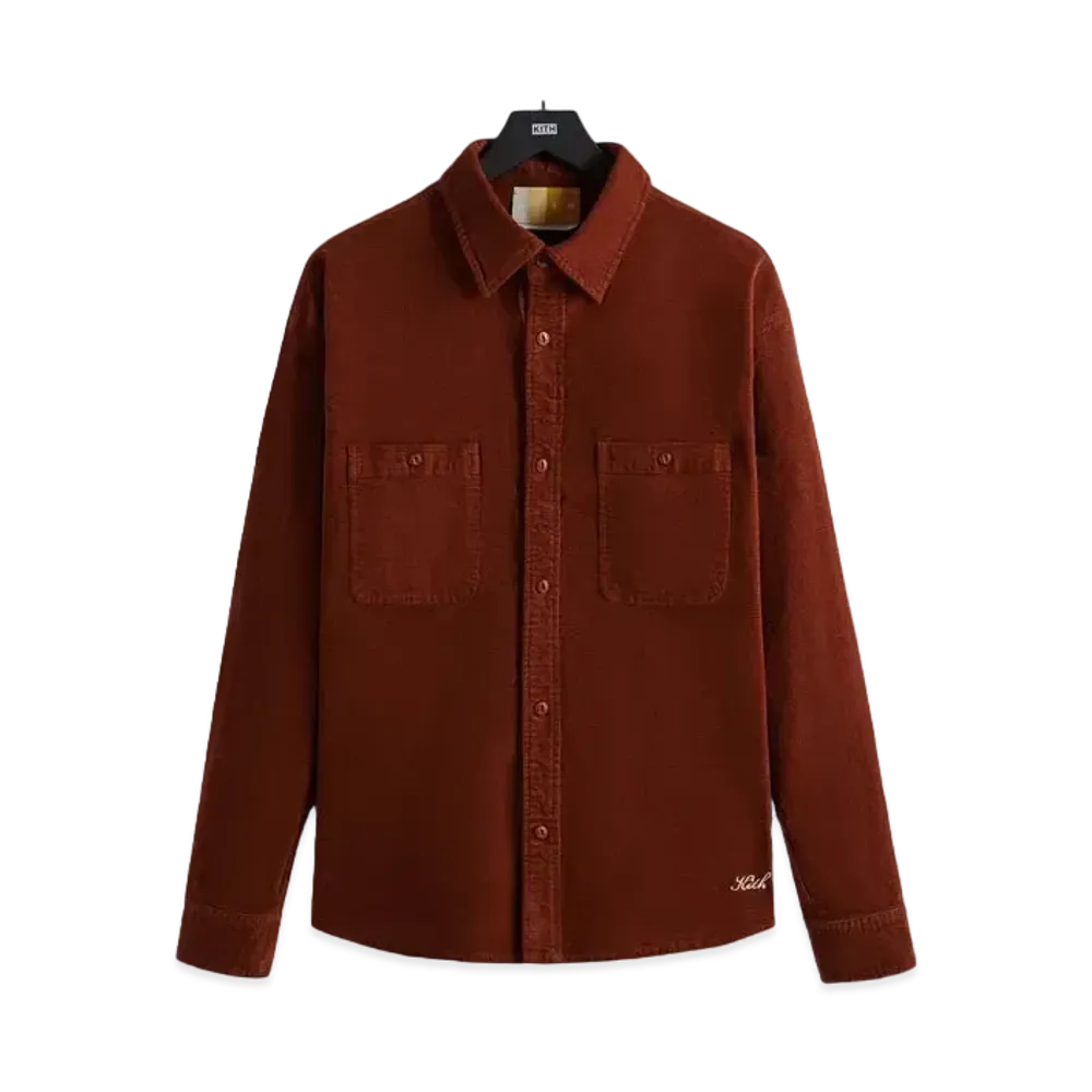 Kith Corduroy Apollo Shirt "Briar"