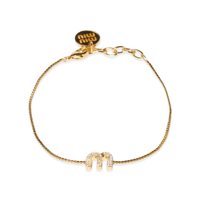 MIU MIU Women's Bracelet "Gold"
