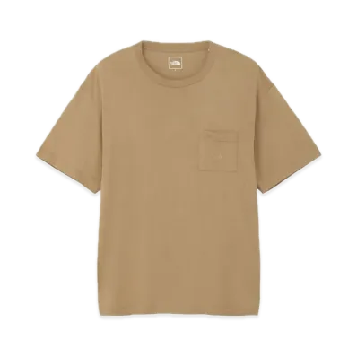 The North Face Short Sleeve Small Logo Pocket Tee "Classic Khaki"