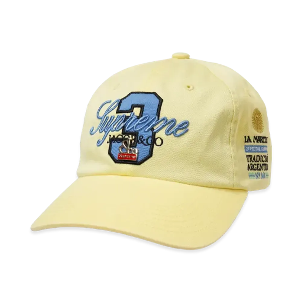 Supreme x La Martina 6-Panel "Light Yellow"