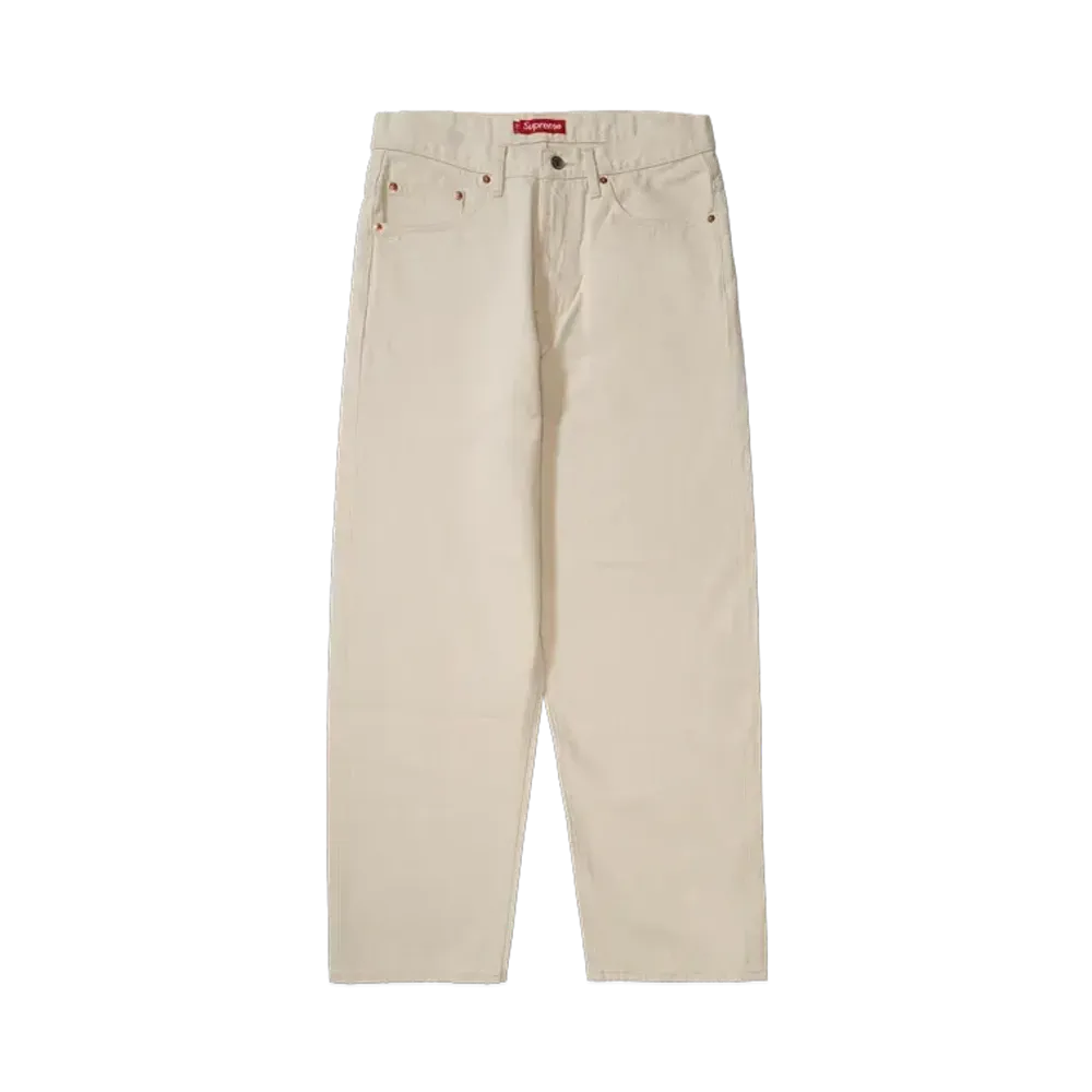 Supreme Baggy Selvedge Jean (25FW) "Natural"