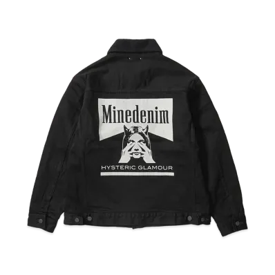 MINEDENIM x HYSTERIC GLAMOUR Denim Jacket "Black"