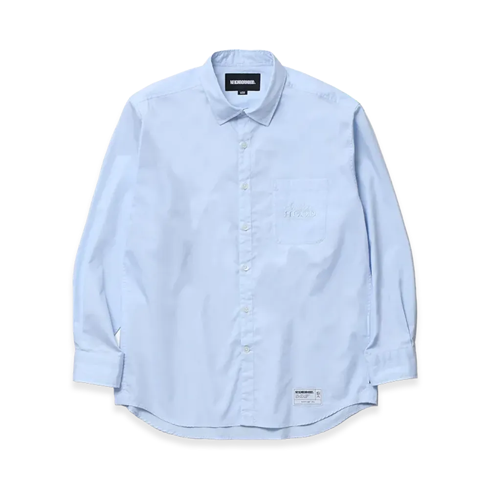NEIGHBORHOOD Trad Shirt LS "Saxe"