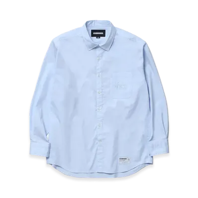 NEIGHBORHOOD Trad Shirt LS "Saxe"