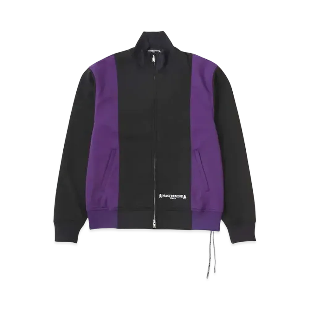 mastermind WORLD 2 Color Track Jacket "Black Purple"