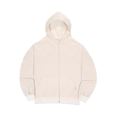 Richardson VELOUR ZIP HOODIE "Beige"
