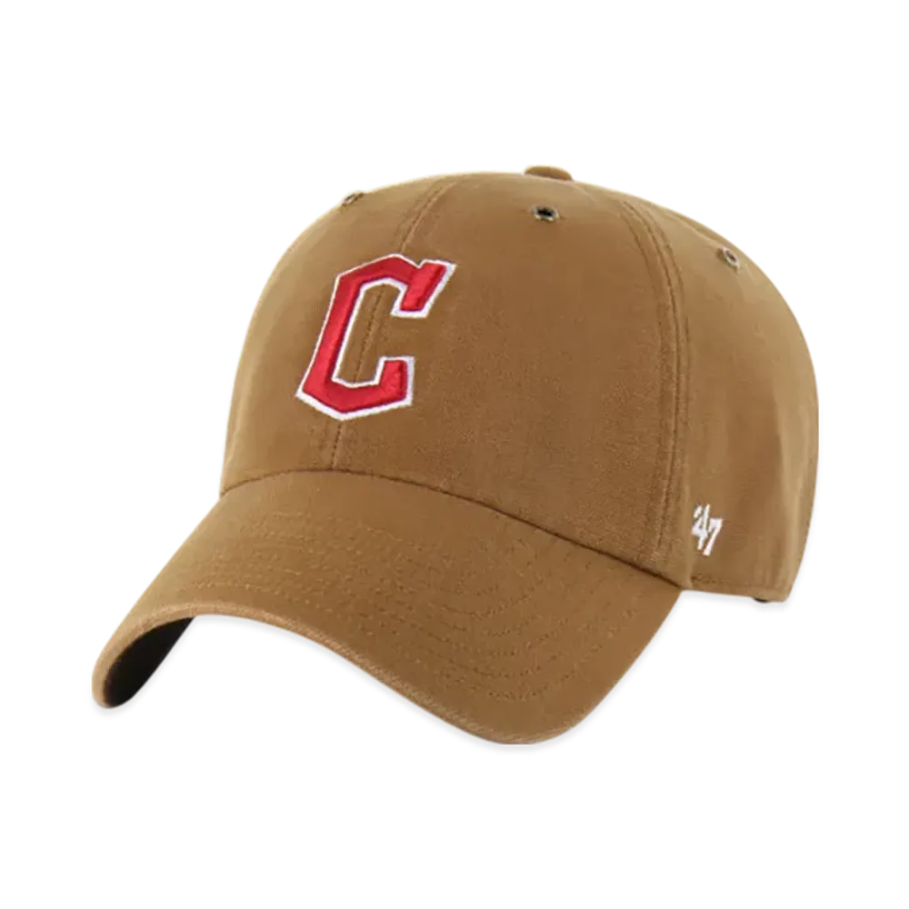 47 x Carhartt Cleveland Guardians Clean Up "Brown"