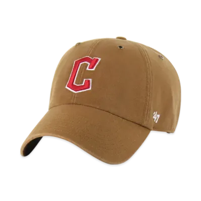 47 x Carhartt Cleveland Guardians Clean Up "Brown"