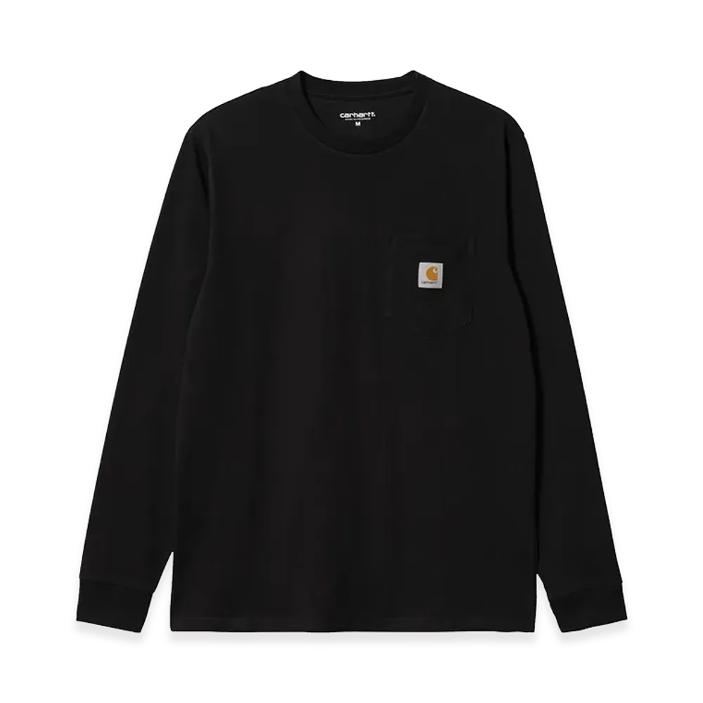 Carhartt WIP L/S Pocket T-Shirt "Black"