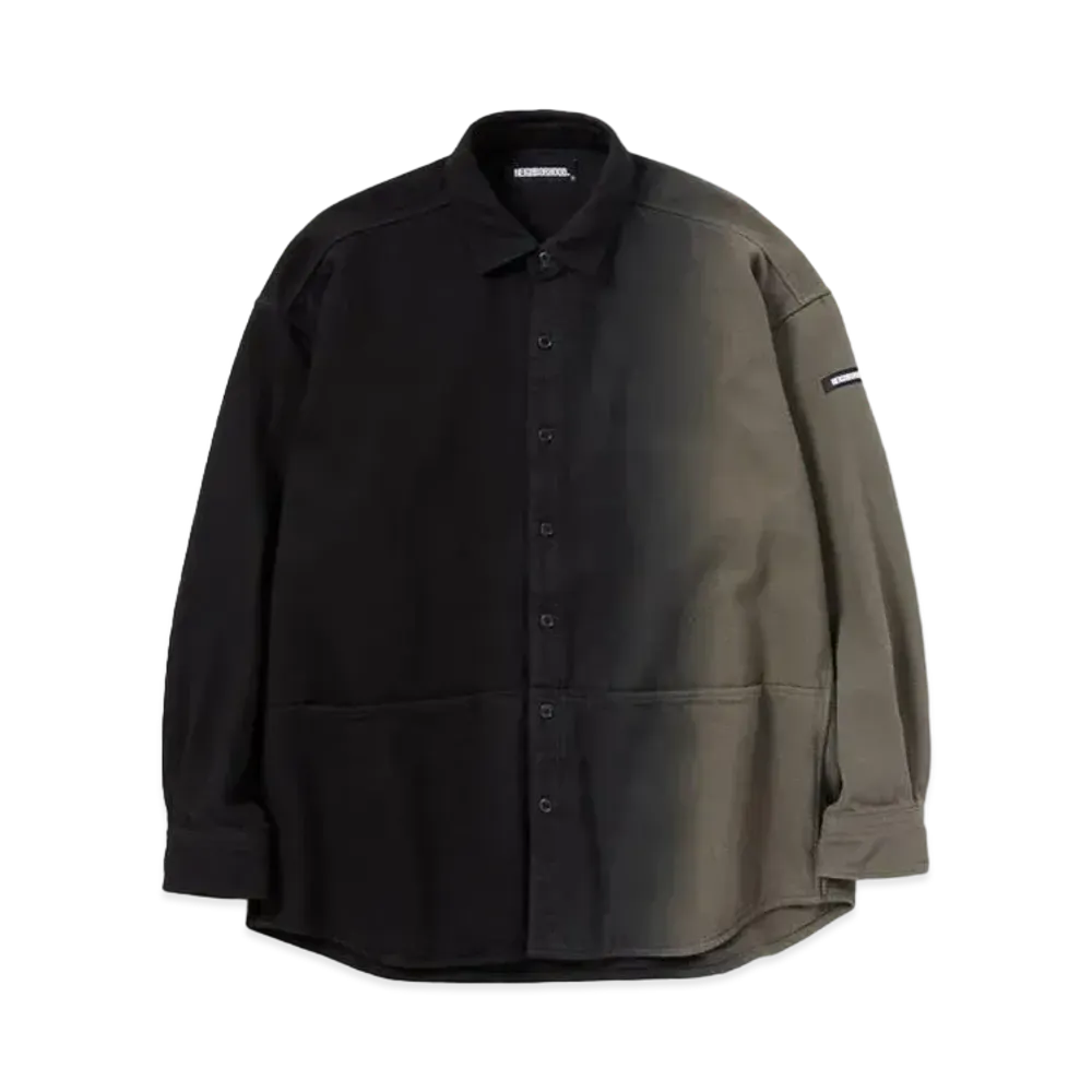 NEIGHBORHOOD GRADATION / C-SHIRT . LS "OLive Drab"