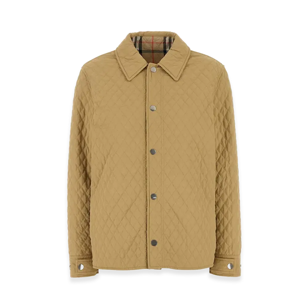 Burberry Women's Nylon Reversible Padded Jacket "Beige"