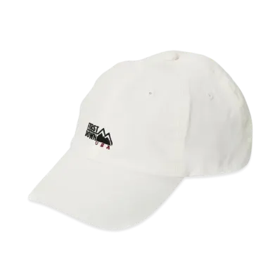 FIRST DOWN Logo Twill Cap "White"