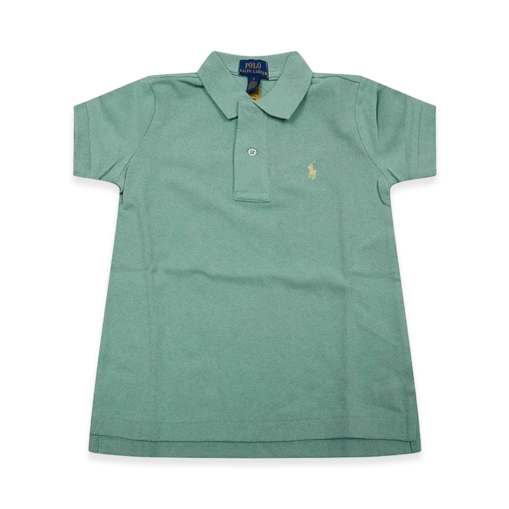 Polo Ralph Lauren Kids S/S Kc-Tops-Knit "Green"